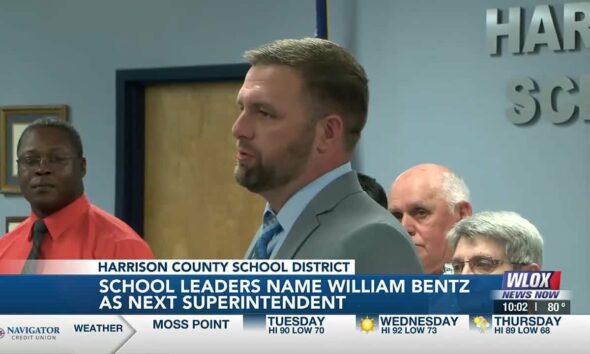 Harrison County School District names William Bentz as next superintendent