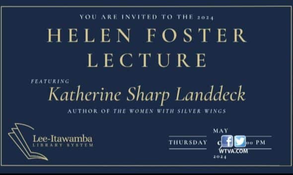 Interview: Lee-Itawamba Library System hosting Helen Foster Lecture on May 9