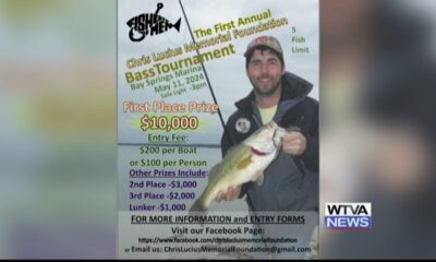 Interview: Chris Lucius fishing tournament is scheduled for May 11 in New Site