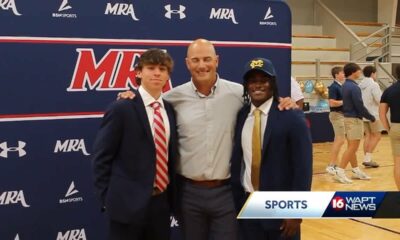 Two MRA star athletes sign for colleges just before graduation