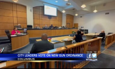 10 p.m. – Proposed gun ordinance approved by city council in Columbus