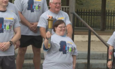 The Special Olympics Torch Run kicked off at Dumont Plaza