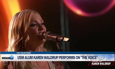 Karen Waldrup performs on "The Voice"