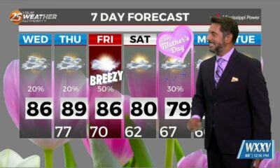5/8 - The Chief's "Heat Indices In The 90s" Wednesday Afternoon Forecast