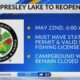 Elvis Presley Lake in Tupelo to reopen this month