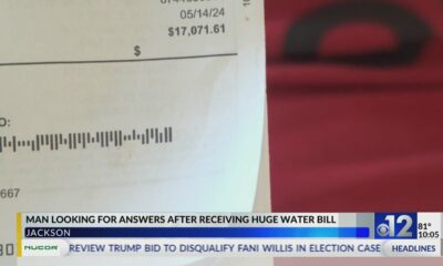Jackson man receives ,000 water bill