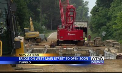 August remains the deadline for reopening of Tupelo bridge
