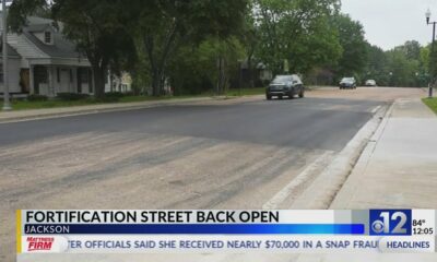 Fortification Street reopens in Jackson