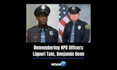HPD holds memorial service for fallen officers Liquori Tate, Benjamin Deen