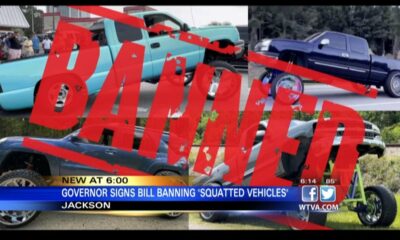 Mississippi’s ban on ‘squatted vehicles' goes into effect July 1