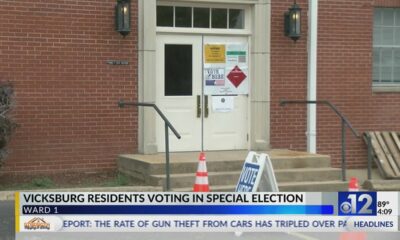 Vicksburg Ward 1 residents vote in special election