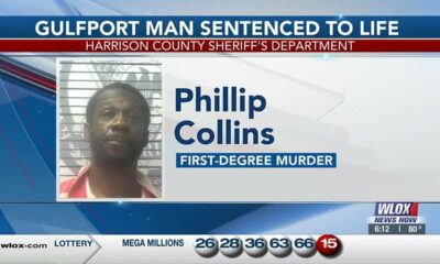 Gulfport man sentenced to life for first-degree murder