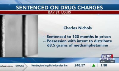 Bay St. Louis man sentenced for intent to distribute meth