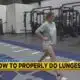Fitness Friday: How to properly lunge