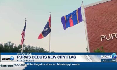 City of Purvis boasts new flag