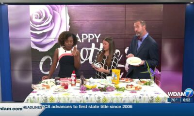 WDAM 7 Sunrise Crew whip up yummy crepes as an idea for Mother's Day breakfast