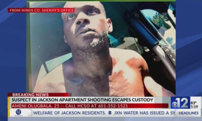 Suspect in Jackson apartment shooting escapes custody