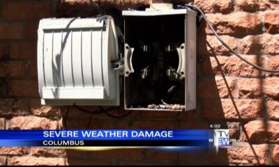 Home destroyed in fire caused by Thursday’s storm in Columbus