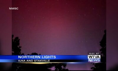 VIDEO: Northern Lights in North Mississippi