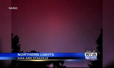 VIDEO: Northern Lights in North Mississippi