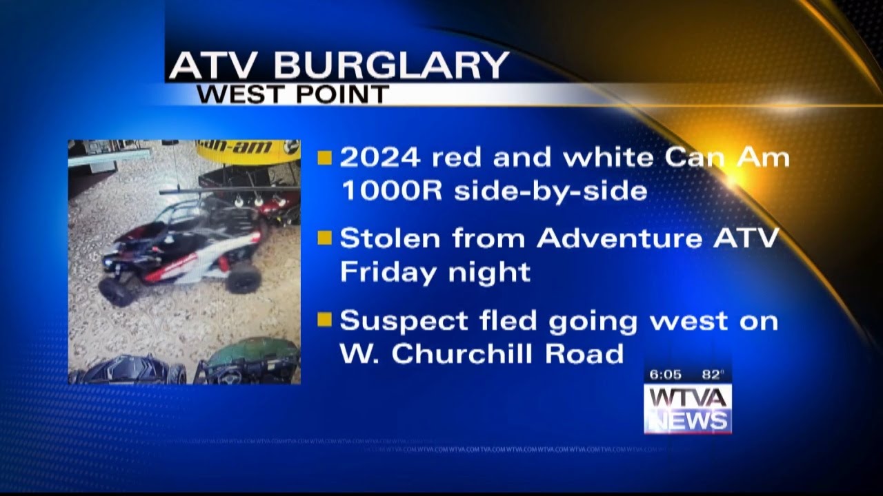 West Point Police seek stolen ATVs