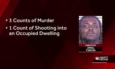 27-year-old man arrested for three killings in Jackson