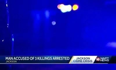 Man accused of three killings arrested