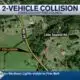 One person dead after 2-vheicle collision