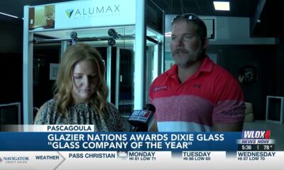 Dixie Glass Pascagoula receives Glazier Nation's “Glass Company of the Year” award