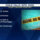 Investigation underway after 6-year-old found in pool