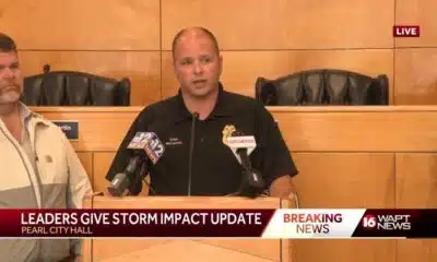 Pearl officials provide storm update