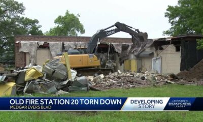 Jackson fire station demolished