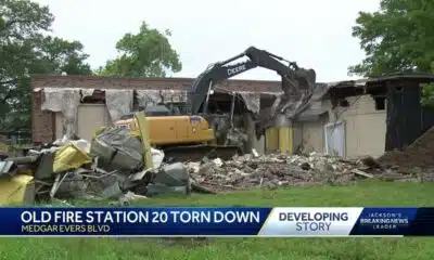 Jackson fire station demolished