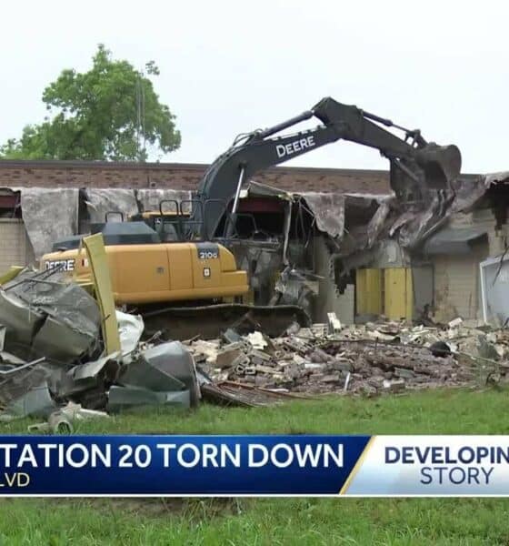 Jackson fire station demolished