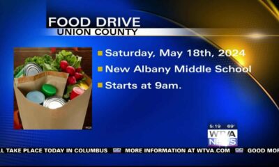 A food drive is happening in Union County