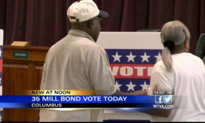 Columbus citizens voting Tuesday on school bond issue