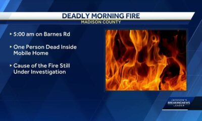 Woman killed in Madison County fire