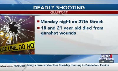 2 young adults dead after shooting; Gulfport PD investigating