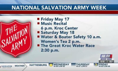 THIS WEEK: National Salvation Army Week raising awareness for the organization