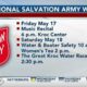 THIS WEEK: National Salvation Army Week raising awareness for the organization