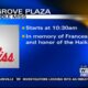 The University of Mississippi is dedicating its new Grove Plaza