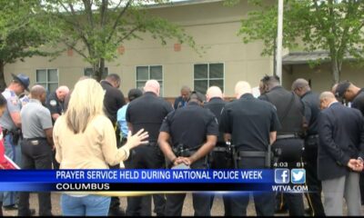 Prayer service held Tuesday in Columbus for National Police Week