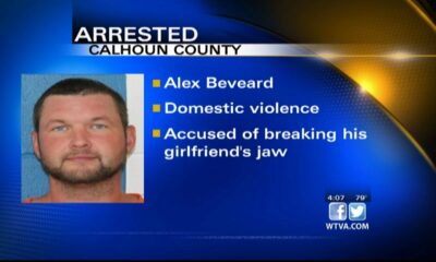 Florida man arrested in Calhoun County for allegedly breaking girlfriend’s jaw
