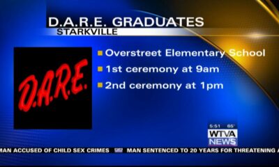 The Starkville Police Department is hosting two ceremonies for D.A.R.E graduates