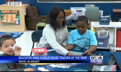 New Albany teacher named Huddle House Teacher of the Year