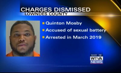 Charges dismissed against Lowndes County sexual battery suspect