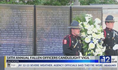 14th Annual Fallen Officers Candlelight Vigil held in Jackson