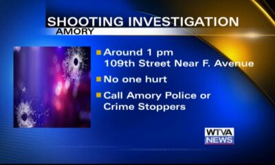 No arrests yet after shooting in Amory
