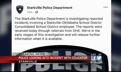 Starkville Police investigating school employee