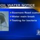 A boil water notice has been issued for part of Amory